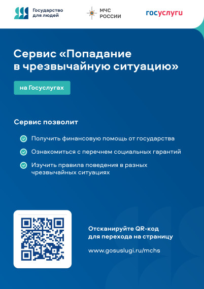 Сервис «Чрезвычайная ситуация». Сервис «Чрезвычайная ситуация».